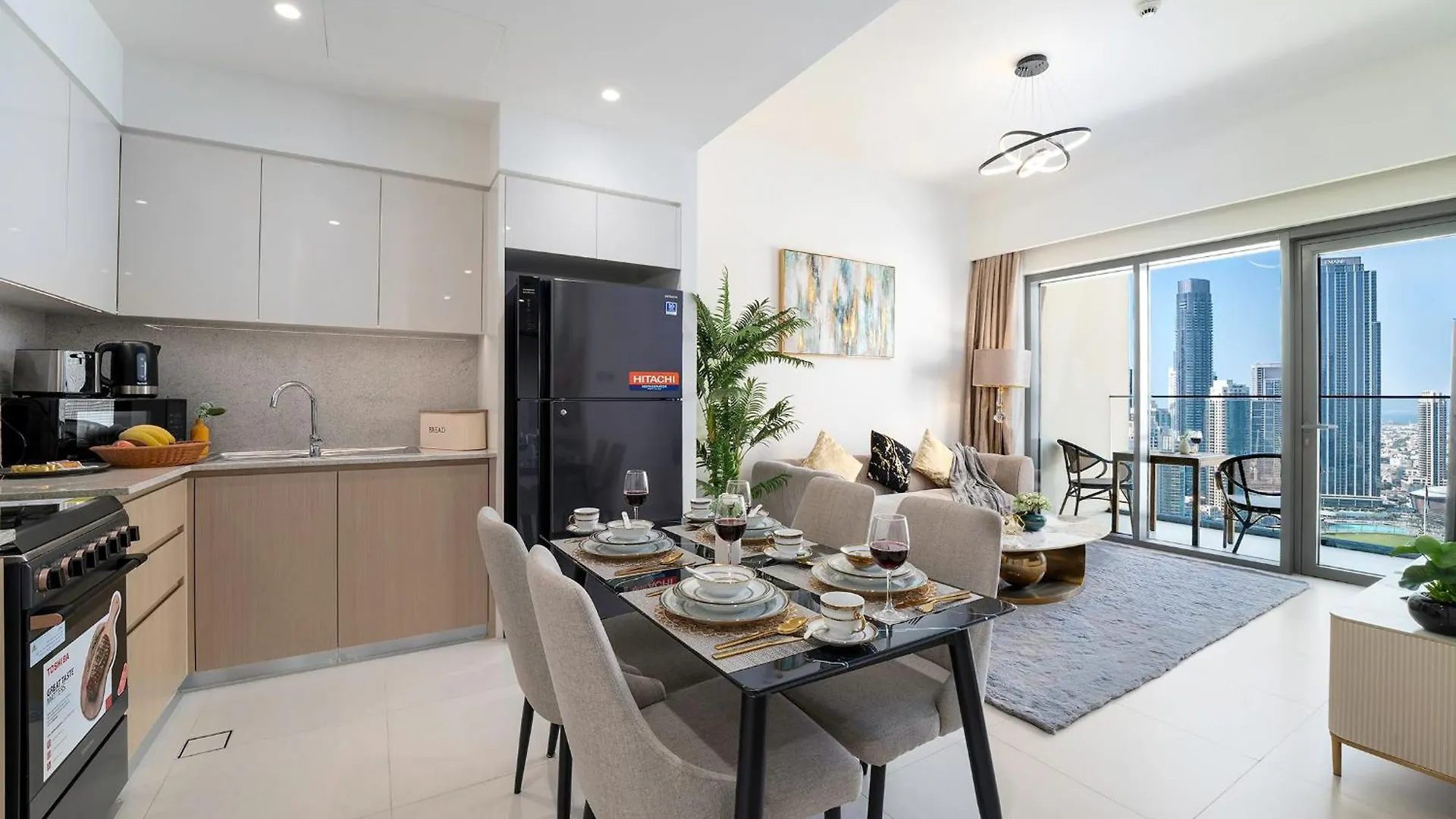Stunning 2Br Burj Khalifa View Apartment Dubai